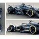 Image for article titled These Incredible F1 Future Concepts Aim to Make the Sport More Exciting